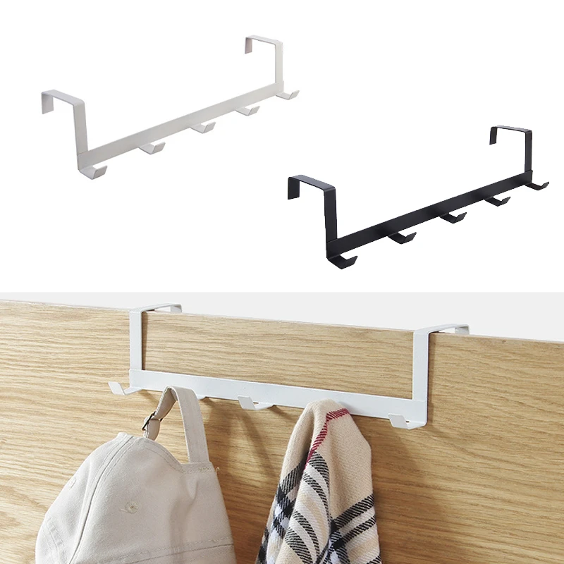 Tiny Home Bathroom Kit - رف تخزين معلق على الباب ،