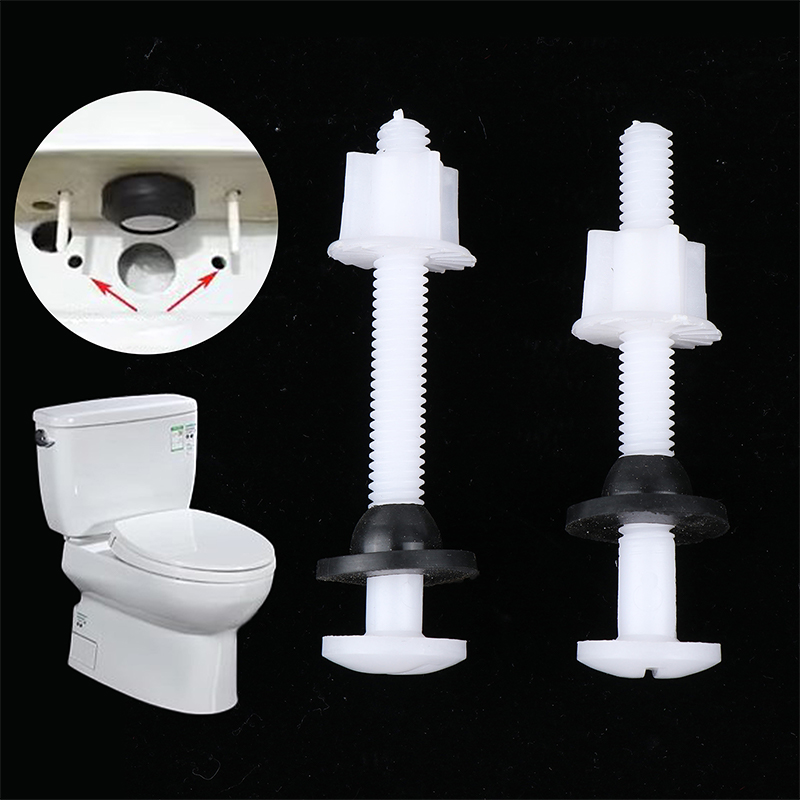 Home Bathroom Fittings - 2 قطعة من البلاستيك مقعد المرحاض