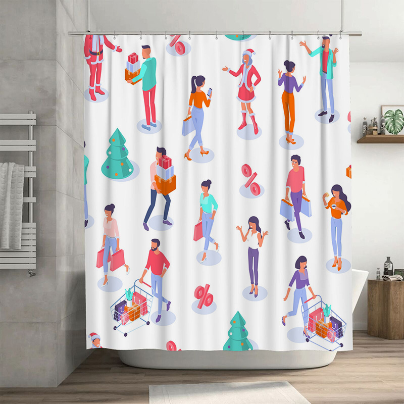 Home Bathroom Design Ideas - TU عشاق التسوق دش الستار الحمام