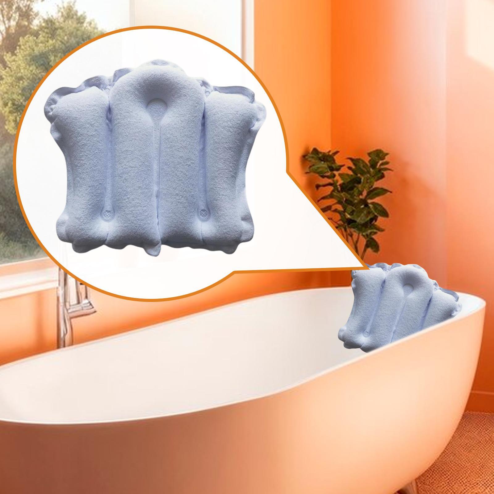 وسادة حمام قابلة للنفخ، وسادة  - مراجعة Bathtub Pillow Inflatable وسعره