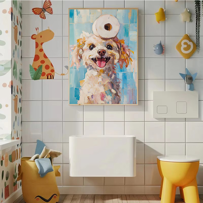 لوحة فنية جدارية بدون إطار لور - مراجعة Home Bathroom Pictures وسعره