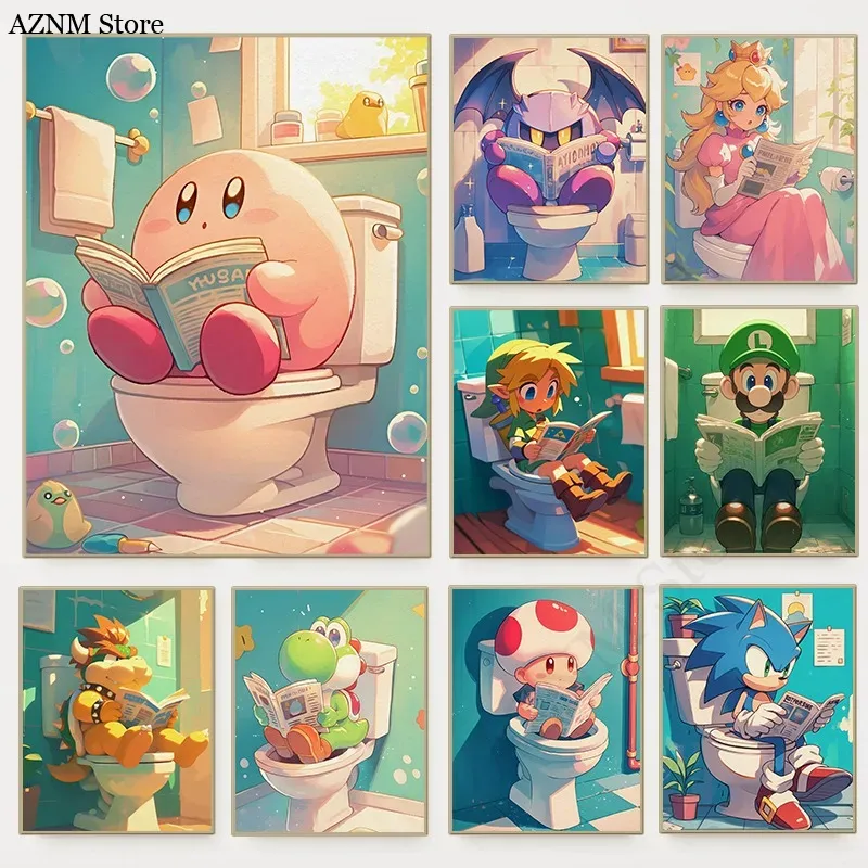 مضحك الحمام الكرتون لعبة فيديو - مراجعة Home Bathroom Pictures وسعره