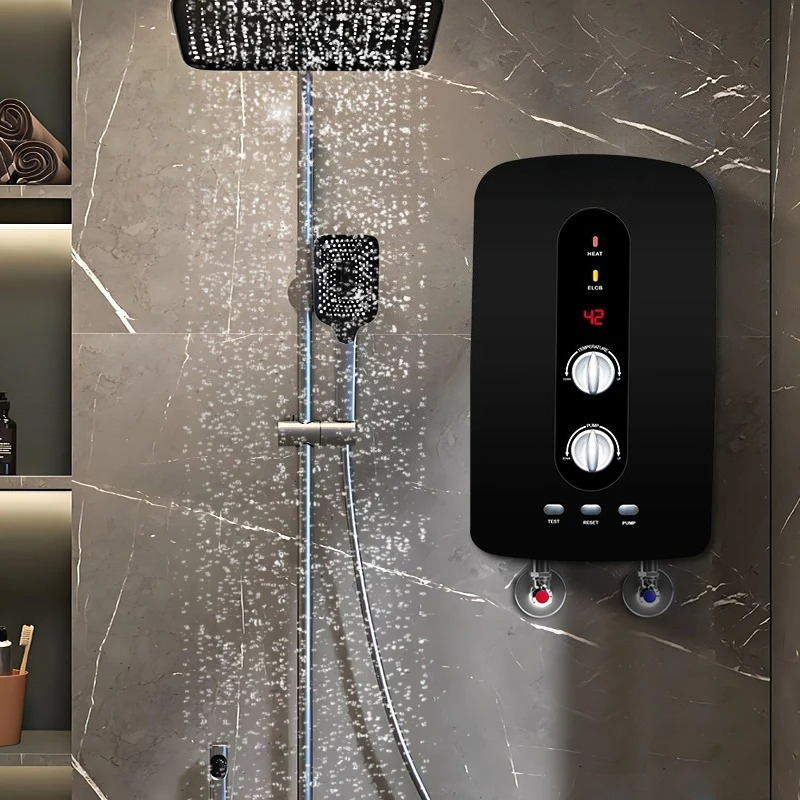 سخان مياه كهربائي فوري محمول O - مراجعة Home Bathroom Geyser وسعره