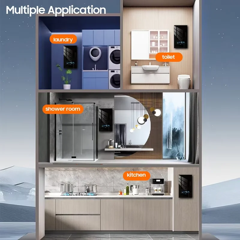 عالية الجودة المنزل 8 كيلو واط - مراجعة Home Bathroom Geyser وسعره
