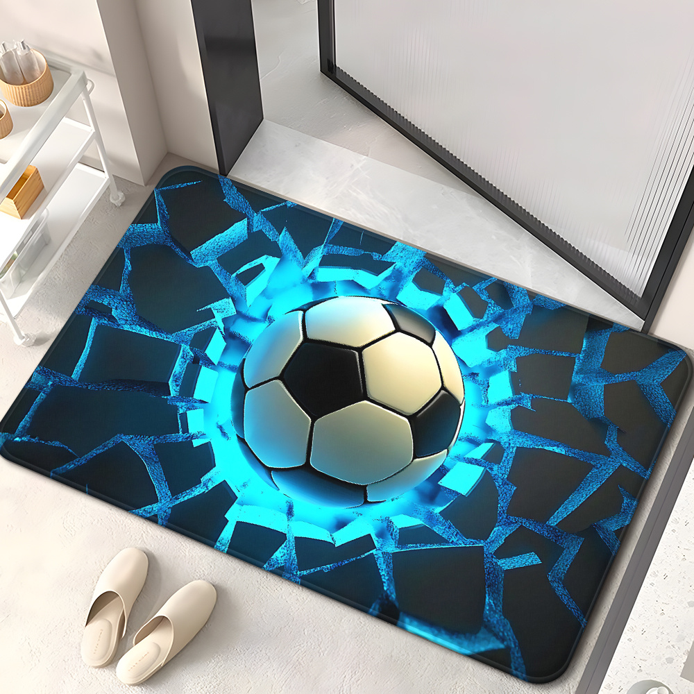 سجادة أرضية من الفلانيل بتصميم - مراجعة Home Bathroom Break وسعره