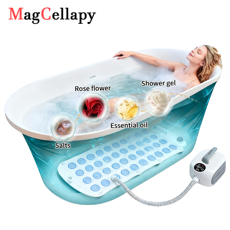 حصيرة تدليك لحوض الاستحمام مع  - مراجعة Bathtub Pillow Inflatable وسعره