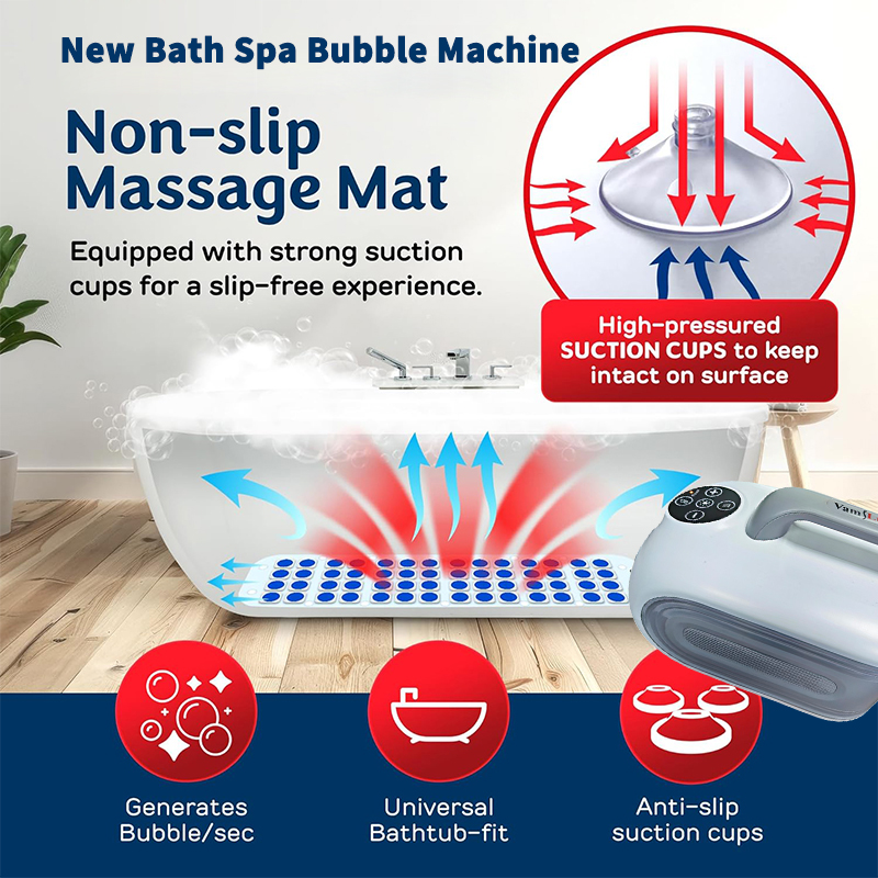 حصيرة تدليك لحوض الاستحمام مع  - مراجعة Bathtub Pillow Inflatable وسعره