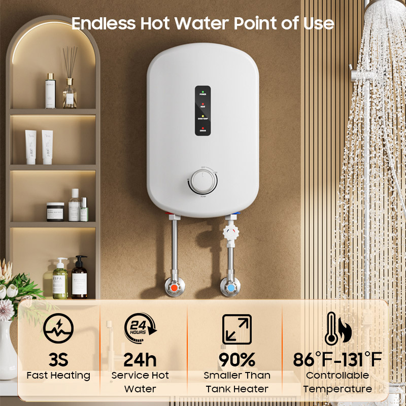 سخان مياه كهربائي فوري ذكي منز - مراجعة Home Bathroom Geyser وسعره
