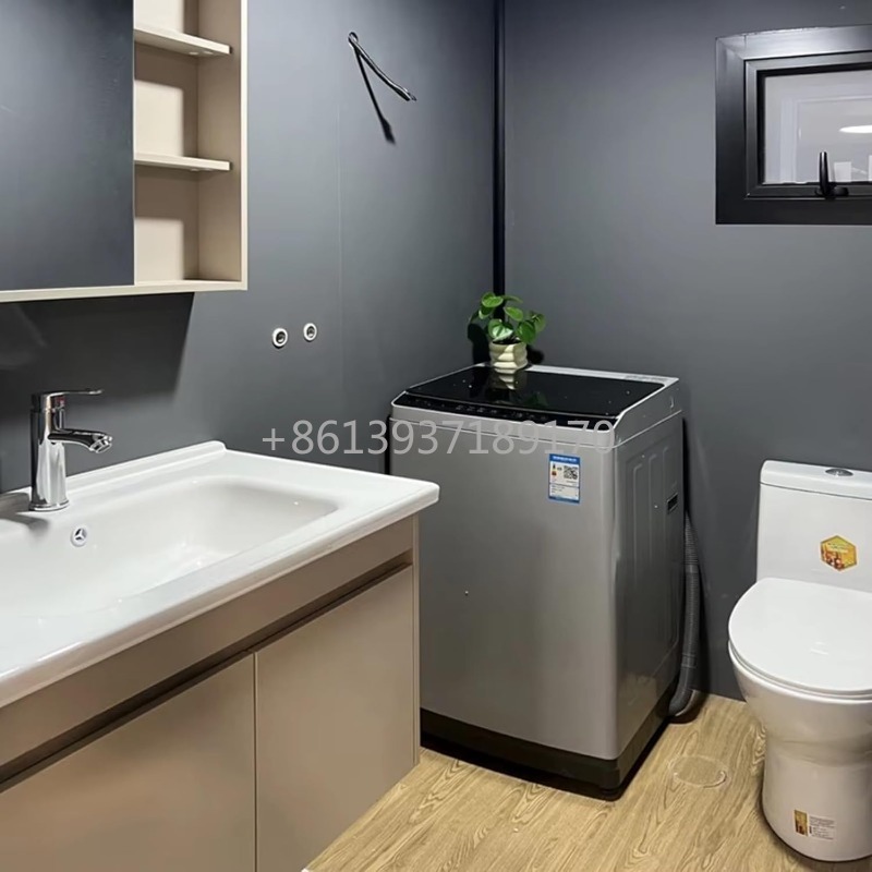 منزل حاوية جاهز للمنزل الصغير  - مراجعة Home Bathroom Layout وسعره
