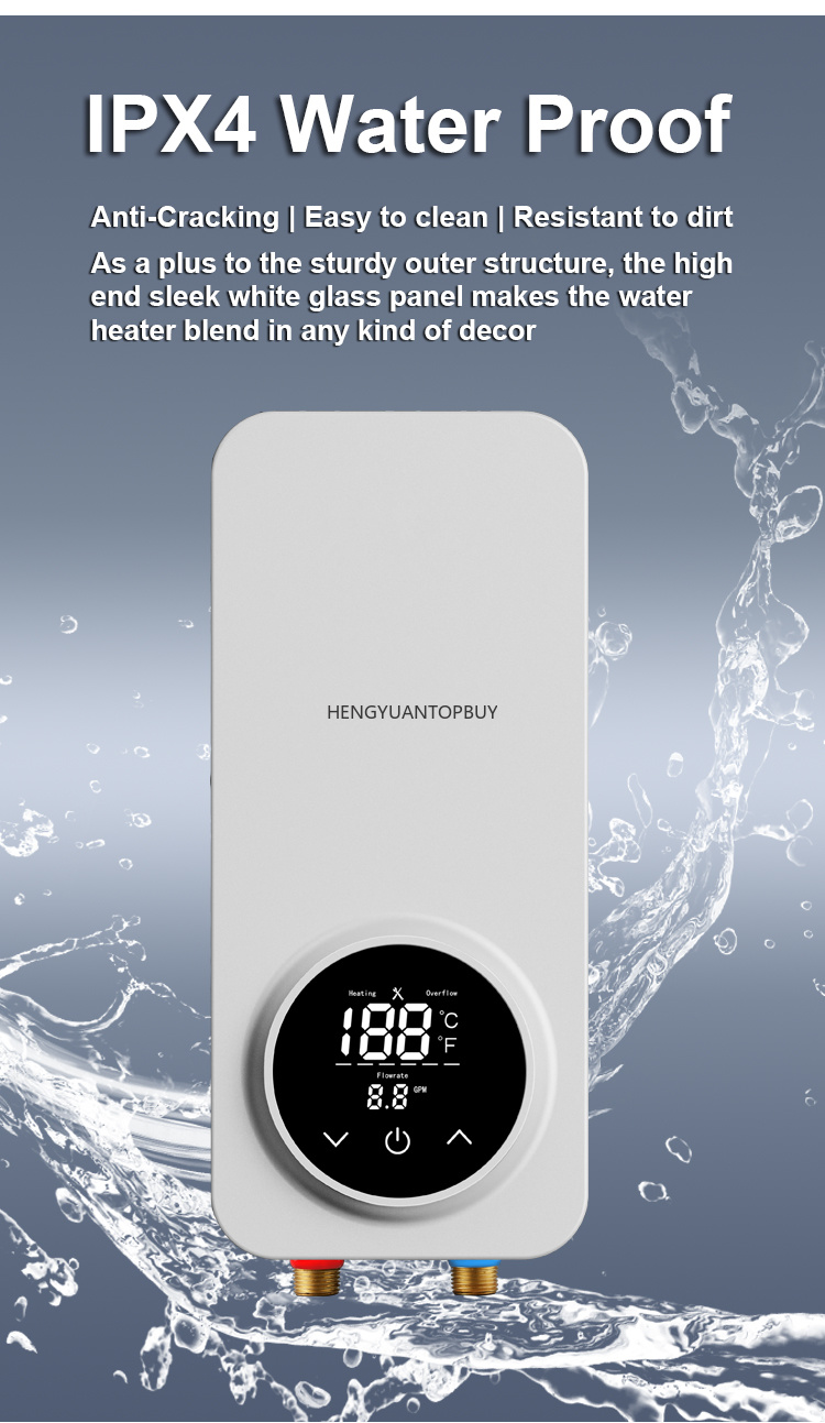 سخان مياه كهربائي فوري صغير بد - مراجعة Home Bathroom Geyser وسعره